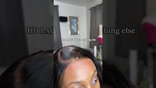 HD CLOSURE wig install using lace tape 😍