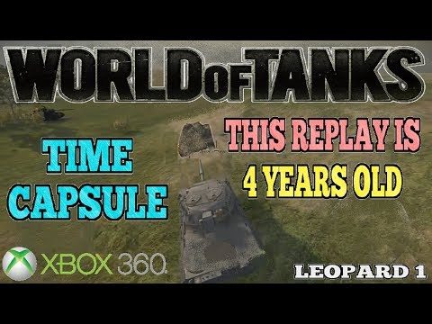 4 YEAR OLD REPLAY || World of Tanks: 5th Year Anniversary || Leopard 1