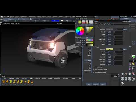 Concept truck - Part 1 Truck Modeling in Autodesk Alias Autostudio
