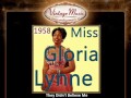 9Gloria Lynne -- They Didn't Believe Me