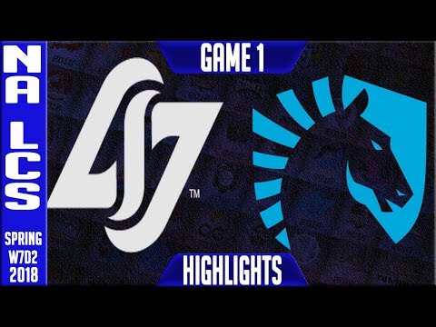 CLG vs TL Highlights | NA LCS Week 7 Spring 2018 W7D2 | CLG vs Team Liquid Highlights