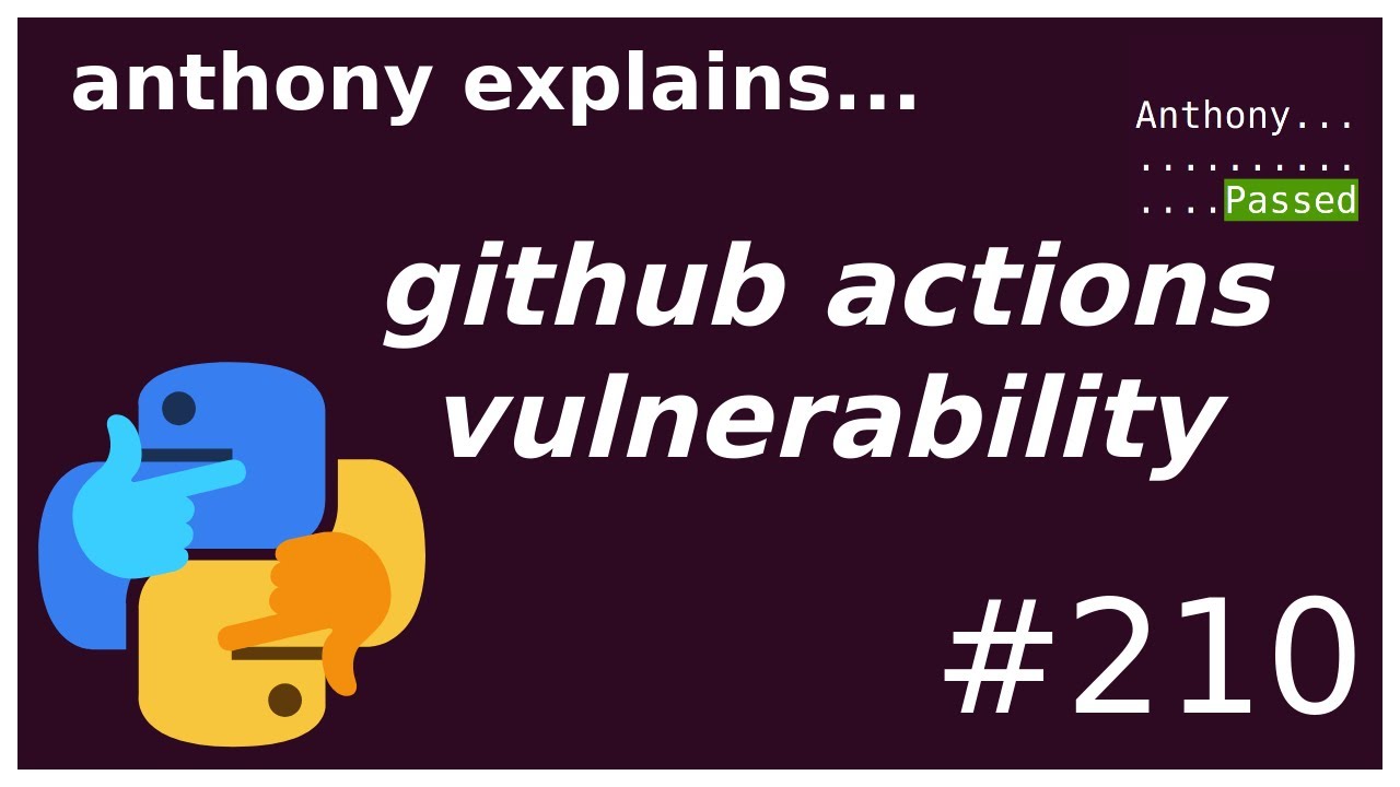 github actions vulnerability or 