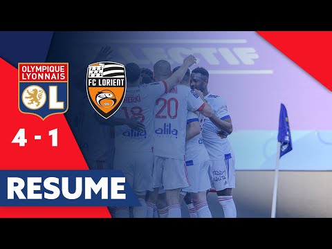 Olympique Lyonnais 4-1 FC Lorient Bretagne Sud