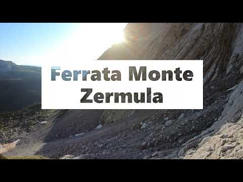 salita al monte Zermula per la Via Ferrata “Amici della Montagna” -UD- POV