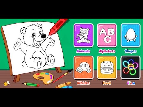 Coloring Games & Coloring Kids Video