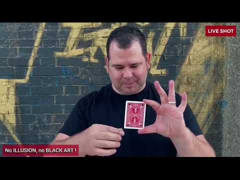 Saturn Magic - MATRIX ART Blue by Mickael Chatelain  - Trick