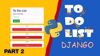 Download the video "Django To-Do List (Part 2) | Models, Migrations & Connecting Frontend to Backend"