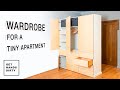 I Built A Wardrobe Tiny Apartment Build Ep 12