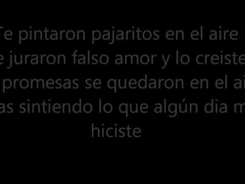 te pintaron pajaritos en el aire - letra