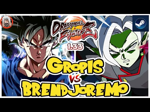 DBFZ Gropis vs  Brendjoremo (GogetaSS4, Jiren, GokuUI) vs (SuperBaby2, Zamasu, Frieza)