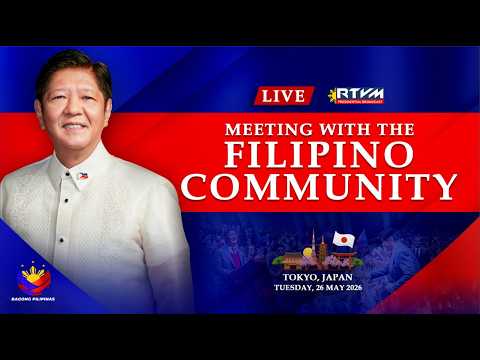 Meeting with the Filipino Community in Japan 5/26/2026
