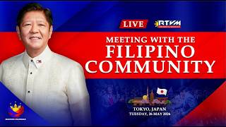 Meeting with the Filipino Community in Japan 5/26/2026