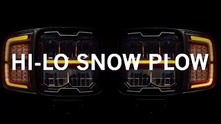 Kombinované LED světlo pro pluh, traktor, bagr Strands Siberia Hi-Lo s vyhřívanou čočkou, 10-32V, 85W - pravé