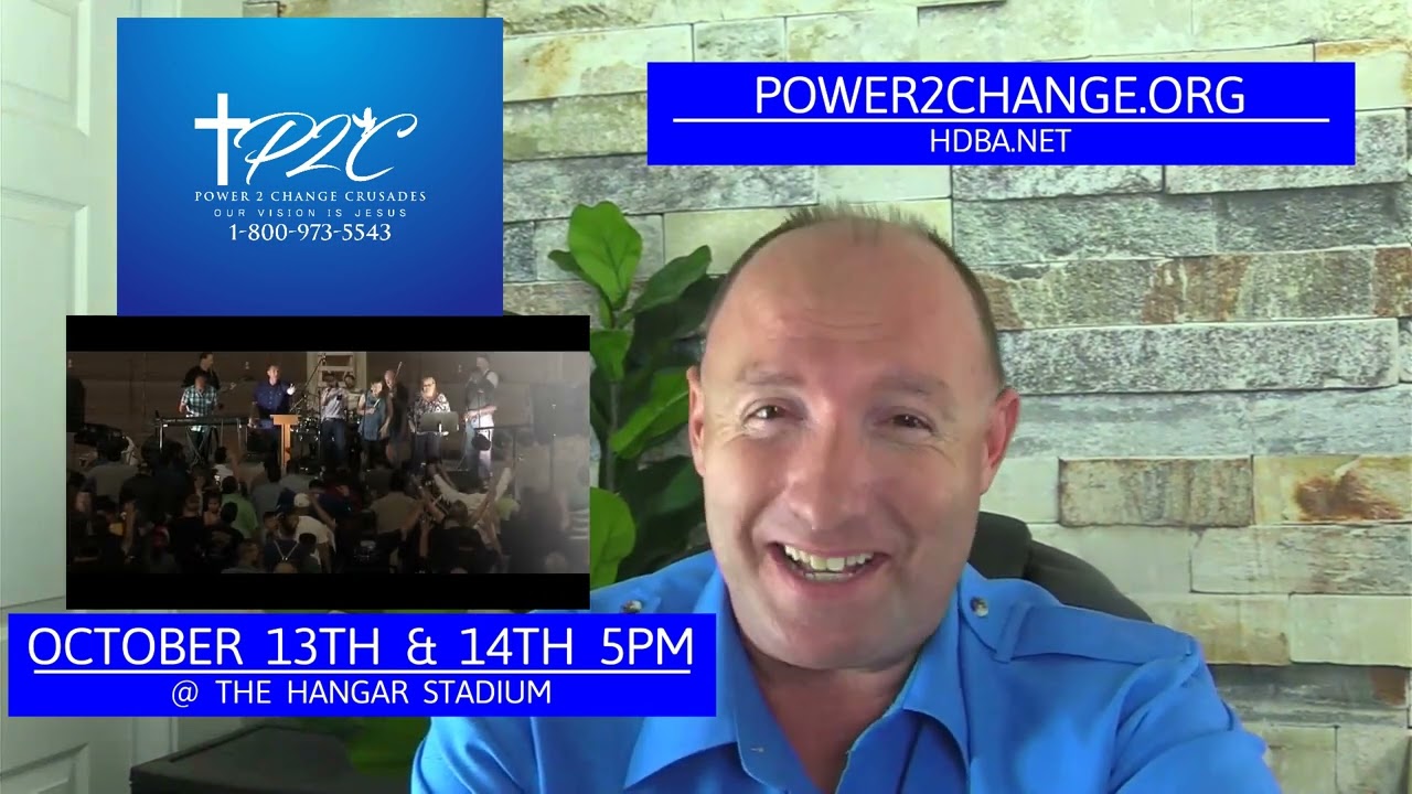 Promotional video thumbnail 1 for Power 2 Change Crusades with Pastor Jim Daugherty