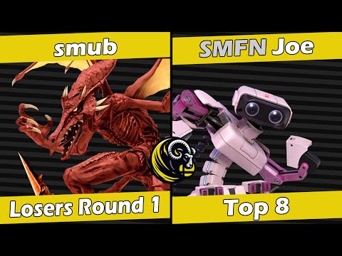 Ram Rampage X Top 8 Losers Round 1 - smub (Ridley) vs Joe (R.O.B.)