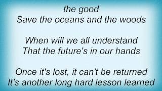 John Anderson - Long Hard Lesson Learned Lyrics