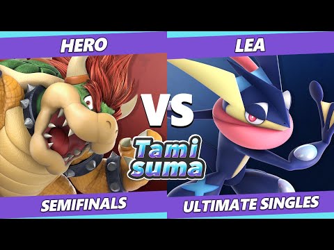 TAMISUMA 188 Semifinals - Lea (Greninja) Vs. Hero (Bowser) Smash Ultimate SSBU