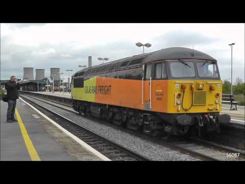 Colas 56087 on 0Z59 @ Didcot 17/05/13
