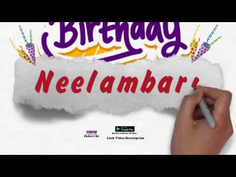 Happy Birthday Neelambari
