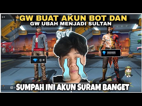 UBAH AKUN BOT MENJADI SULTAN!!!SUMPAH INI AKUN SURAM BANGET GILA!!
