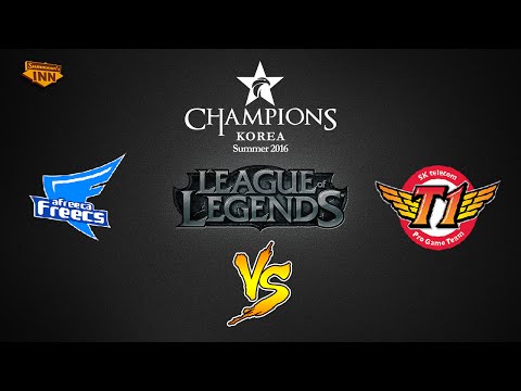Afreeca Freecs vs. SK Telecom T1 | LCK Summer Split 2016 | W9D6 Game 1