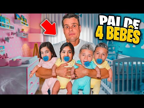 CHALLENGE: MARLON TO BE THE FATHER OF THE TWINS + MANU AND LORENA FOR 24 HOURS!!! *Did he succeed?