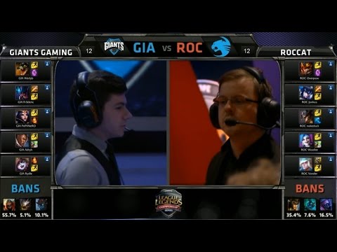 EU LCS GIA vs ROC Game 2 Highlights (EU LCS Spring 2015)