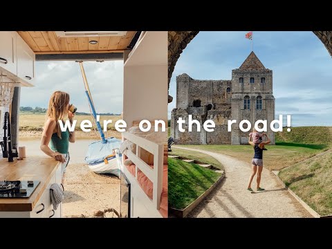 Van life UK | Road Tripping along the Norfolk Suffolk Coast + Van Reality! ADe