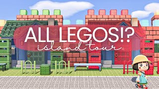 Lego themed island!? Oh Snap! | Island Tour | Animal Crossing New Horizons ACNH