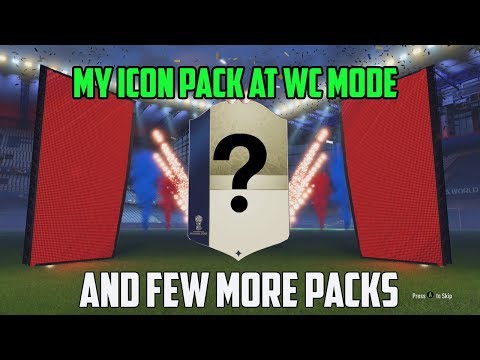My world cup guaranteed ICON pack + more * FIFA18*