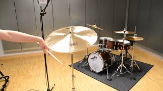 Video thumbnail for UFIP vibra series - 22" ride by essebi drum