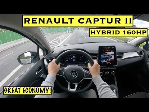 NEW 2021 Renault Captur Crossover 1.6 Hybrid E-Tech 160HP | POV TEST DRIVE | SPECS | 0-100
