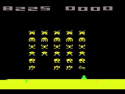 Atari 2600 Longplay [015] Space Invaders