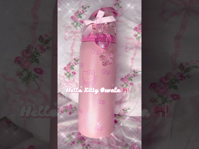 Vídeo relacionado con Hello Kitty - Vaso con tapa y pajita para niños, 425 ml, sin BPA, apto para bebidas frías, ideal para colegio y guardería