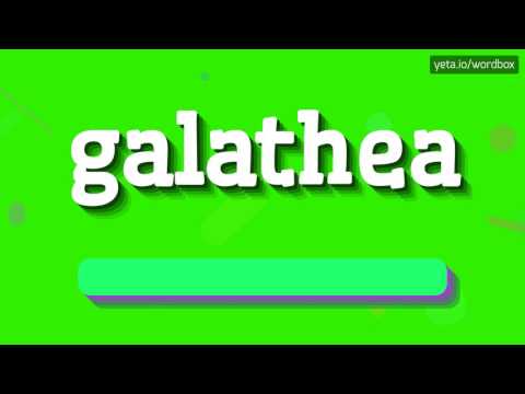 GALATHEA - HOW TO PRONOUNCE IT!?