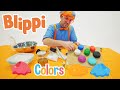Blippi Learns Shapes And Colors With Clay Arts And Crafts Videos For Kids