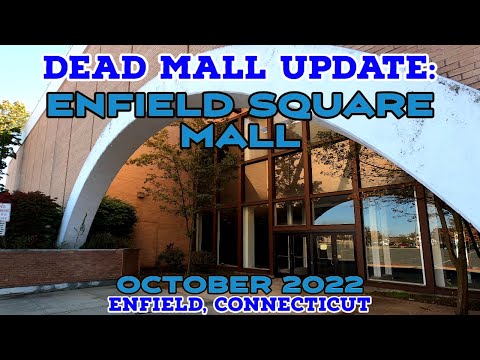 Dead Mall Update: Enfield Square Mall. It's Literally Falling Apart! October 2022. Enfield, CT.