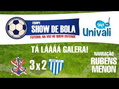 Gol de Fabiano Silva contra o Avaí - Marcílio Dias 3 x 2 Avaí - 01/02