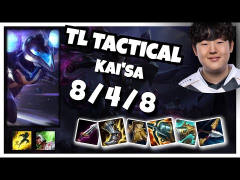 Kai'Sa Gameplay Challenger Replay S11 - 11.1 Bot Lane (8/4/8) - NA