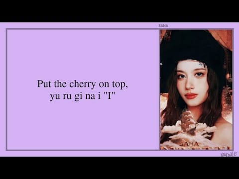 MISAMO (ミサモ) - Ma Cherry (SANA) (Easy Lyrics)