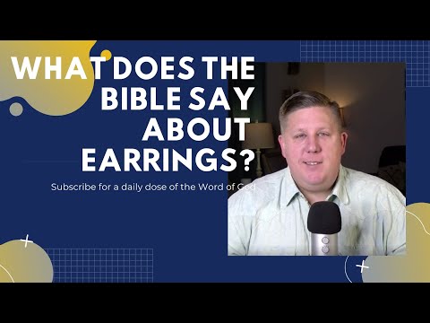 What Does the Bible Say About Earrings?