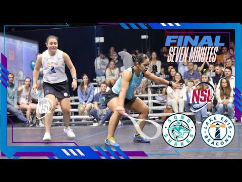 Salma Hany vs. Lucy Beecroft | Final 7 minutes of Lake Erie Beacons vs. Sono Sharks | NSL