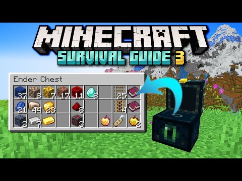 How To Use The Ender Chest! ▫ Minecraft Survival Guide S3 ▫ Tutorial Let's Play [Ep.21]