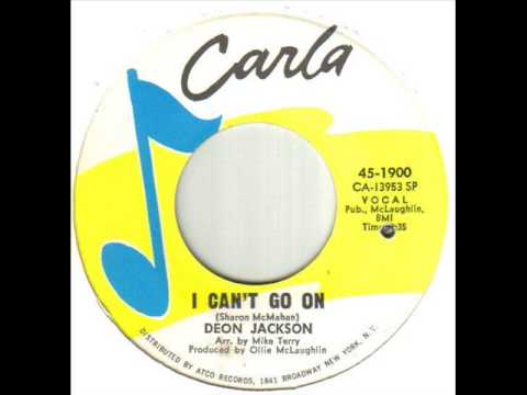 Deon Jackson I Can't Go On