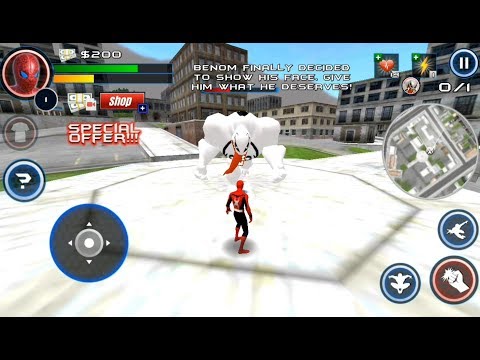 Spider Boy San Andreas Crime City | Flying Spider City Rescue Mission - Android GamePlay