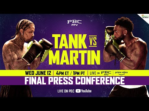 Tank vs. Martin FINAL PRESS CONFERENCE | #TankMartin & #BenavidezGvozdyk FIGHT WEEK
