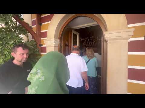 The Monastery of Saint Nectarios in Aegina island, Greece.