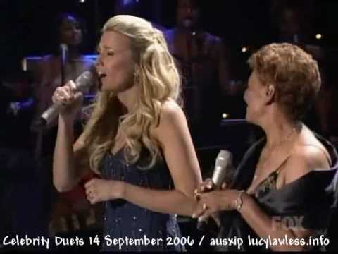 Celebrity Duets:  Lucy Lawless & Dione Warwick - I say a little prayer for you
