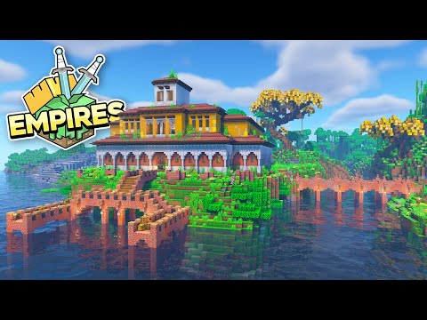 MAGICAL UPGRADES & CUSTOM TREES!!! - Empires SMP 2 - Ep.41