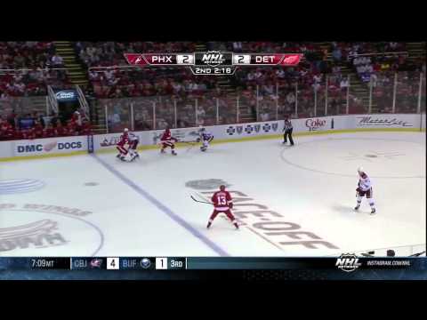Pavel Datsyuk against Phoenix Coyotes 10/10/2013 Full Shifts